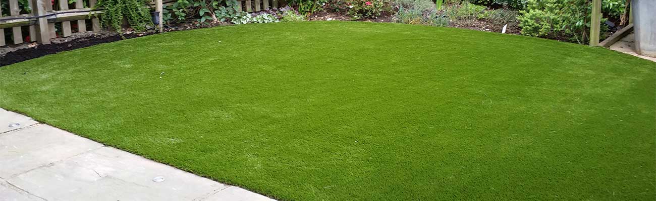 North London artificial grass installation, Crouch End, N8